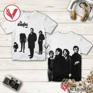 The Stranglers Black And White Album Cover Shirt, Unique Gifts For Music Lovers - Vesles2014S