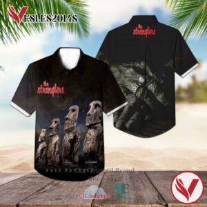 The Stranglers Dark Matters 2021 Album Hawaiian Shirt, Best Gift For Music Lovers Vesles2014S
