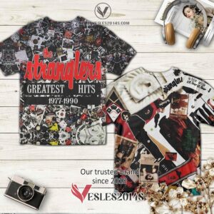 The Stranglers Greatest Hits Album 3D T-Shirt, Unique Gifts For Music Lovers - Vesles2014S