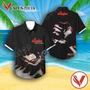 The Stranglers Live X Cert Album Cover Hawaiian Shirt, Unique Gifts For Music Lovers - Vesles2014S