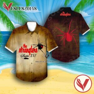 The Stranglers Suite XVI Album Cover Hawaiian Shirt, Unique Gifts For Music Lovers - Vesles2014S