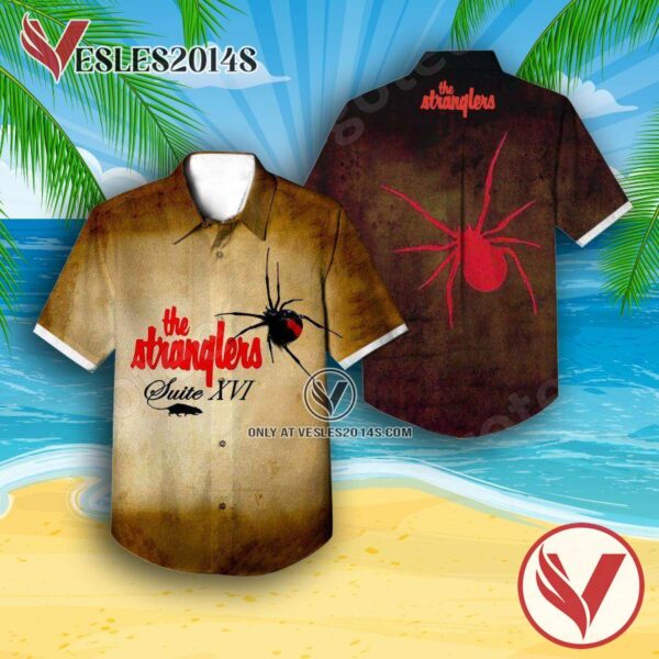 The Stranglers Suite XVI Album Cover Hawaiian Shirt, Unique Gifts For Music Lovers - Vesles2014S