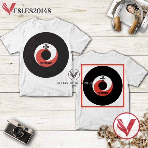 The Strokes The Modern Age Album Cover Shirt, Unique Gifts For Music Lovers - Vesles2014S