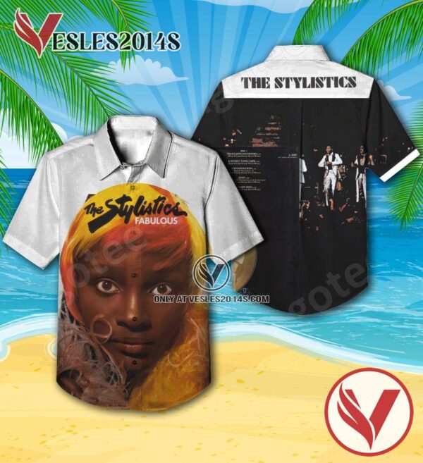 The Stylistics Fabulous Album Cover Hawaiian Shirt, Unique Gifts For Music Lovers - Vesles2014S