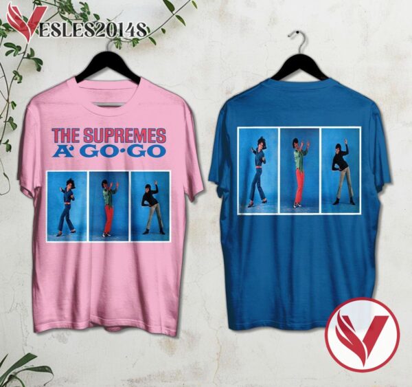 The Supremes A Go-go Album Cover Shirt, Perfect Gifts For Music Lovers - Vesles2014S