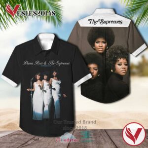 The Supremes Anthology Album Hawaiian Casual Shirt, Best Gift For Music Lovers Vesles2014S