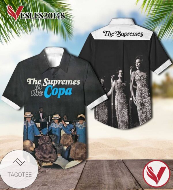 The Supremes At The Copa Live Album Cover Hawaiian Shirt, Best Gift For Music Lovers Vesles2014S