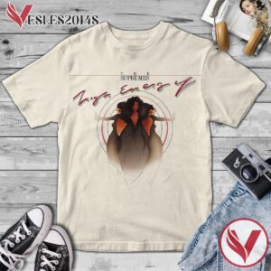 The Supremes High Energy Album Cover Shirt, Perfect Gifts For Music Lovers - Vesles2014S