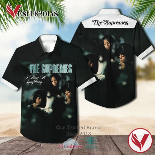 The Supremes I Hear A Symphony Album Casual Hawaiian Shirt, Best Gift For Music Lovers Vesles2014S