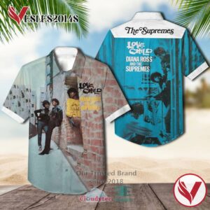 The Supremes Love Child Album Hawaiian Casual Shirt, Best Gift For Music Lovers Vesles2014S