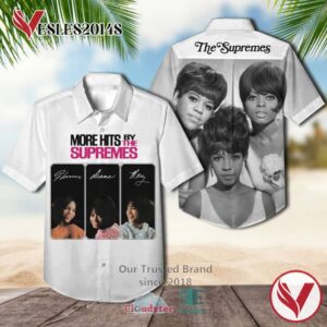 The Supremes More Hits Album Casual Hawaiian Shirt, Best Gift For Music Lovers Vesles2014S