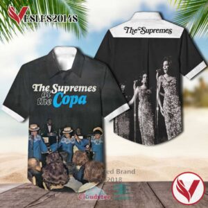 The Supremes The S at the Copa Album Hawaiian Casual Shirt, Best Gift For Music Lovers Vesles2014S