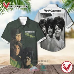 The Supremes Where Did Our Love Go Album Casual Hawaiian Shirt, Best Gift For Music Lovers Vesles2014S