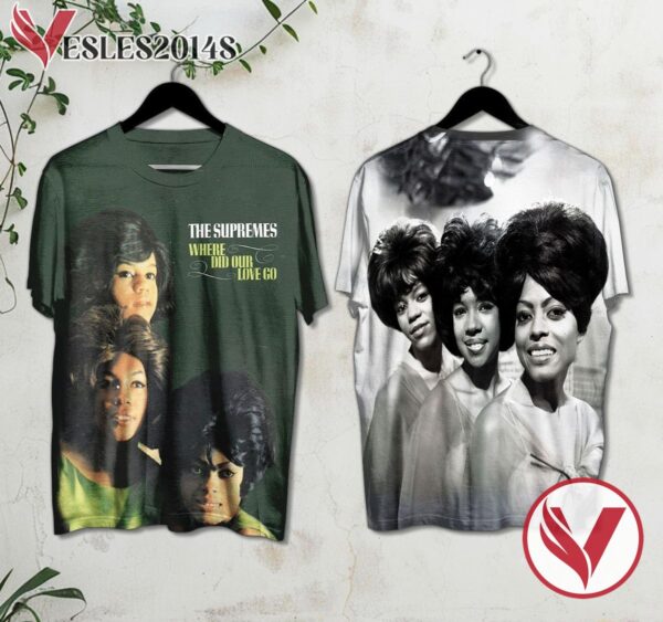 The Supremes Where Did Our Love Go Album Cover Shirt, Perfect Gifts For Music Lovers - Vesles2014S