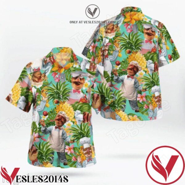 The Swedish Chef The Muppet Show Hawaiian Shirt And Short, Unique Gifts For Friends - Vesles2014S 1