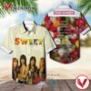 The Sweet Band Greatest Hits Album Hawaiian Shirt, Best Gift For Music Lovers Vesles2014S