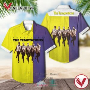 The Temptations Anthology Album Hawaiian Casual Shirt, Best Gift For Music Lovers Vesles2014S