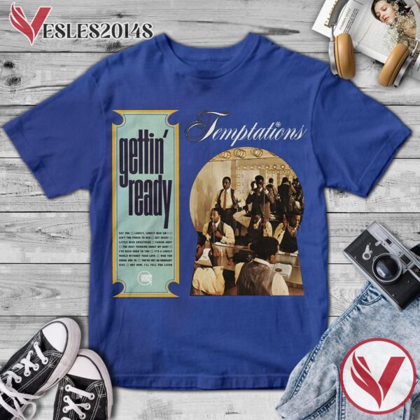The Temptations Getting Ready Album Cover Shirt, Perfect Gifts For Music Lovers - Vesles2014S