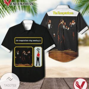 The Temptations Sing Smokey Album Cover Hawaiian Shirt, Best Gift For Music Lovers Vesles2014S