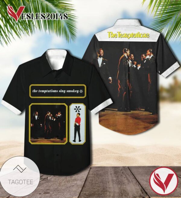 The Temptations Sing Smokey Album Cover Hawaiian Shirt, Best Gift For Music Lovers Vesles2014S