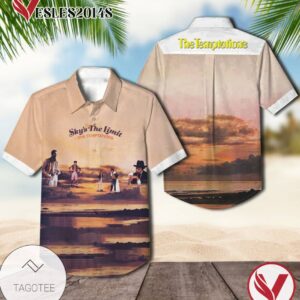 The Temptations Sky's The Limit Album Cover Hawaiian Shirt, Best Gift For Music Lovers Vesles2014S