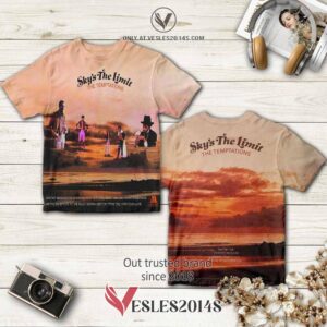 The Temptations Sky’s the Limit Album 3D Shirt, Perfect Gifts For Music Lovers - Vesles2014S
