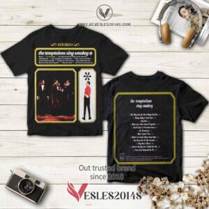 The Temptations The Temptations Sing Smokey Album 3D Shirt, Perfect Gifts For Music Lovers - Vesles2014S