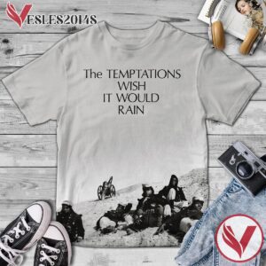 The Temptations Wish It Would Rain Album Cover Shirt, Perfect Gifts For Music Lovers - Vesles2014S