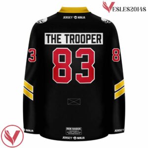 The Trooper Iron Maiden Sub Black Hockey Jersey - Vesles2014S 3