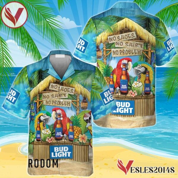 The Ultimate Margaritaville Party Bud Light Hawaiian Shirt, Best Summer Gifts For Fans - Vesles2014S 1