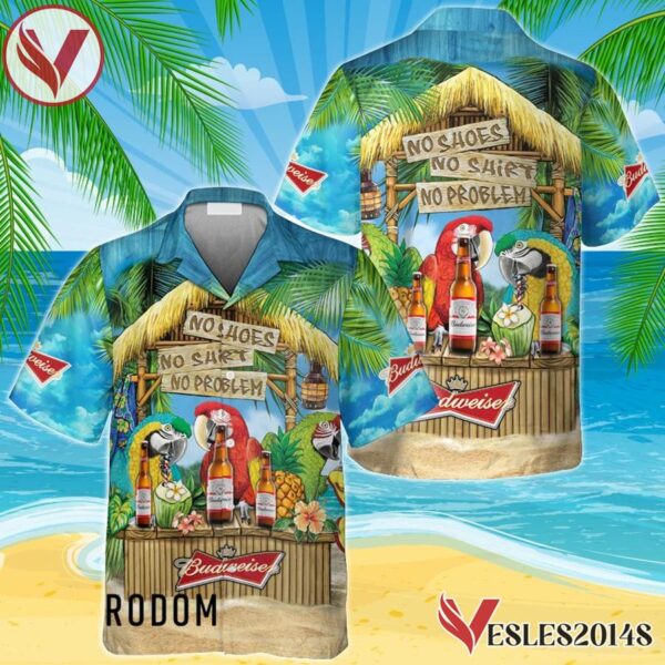 The Ultimate Margaritaville Party Budweiser Beer Hawaiian Shirt, Best Summer Gifts For Fans - Vesles2014S 1