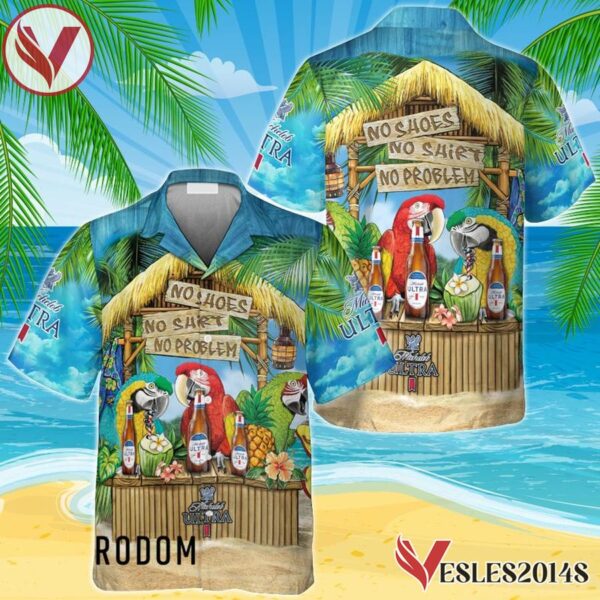 The Ultimate Margaritaville Party Michelob ULTRA Hawaiian Shirt, Best Summer Gifts For Fans - Vesles2014S 1