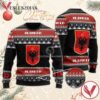 The United States Flag Of Albania Ugly Sweater, Unique Winter Outfits For Fans - Vesles2014S  1