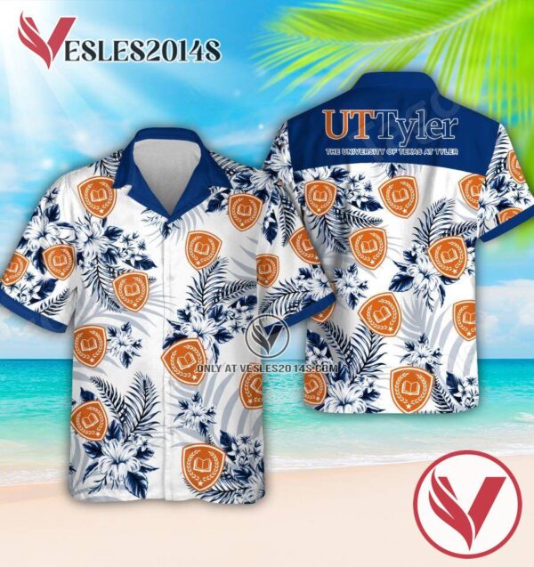 The University of Texas at Tyler Hawaiian Shirt, Beach Shorts, Perfect Gifts Idea In Holiday - Vesles2014S
