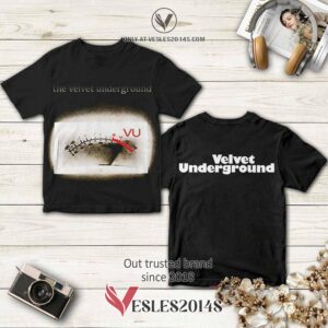 The Velvet Underground Band Vu Album 3D T-Shirt, Perfect Gifts For Music Lovers - Vesles2014S