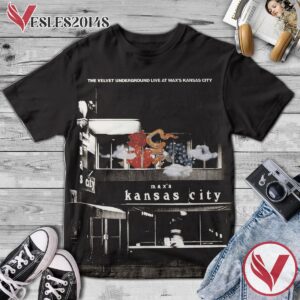 The Velvet Underground Live At Maxs Kansas City Album Cover Shirt, Perfect Gifts For Music Lovers - Vesles2014S