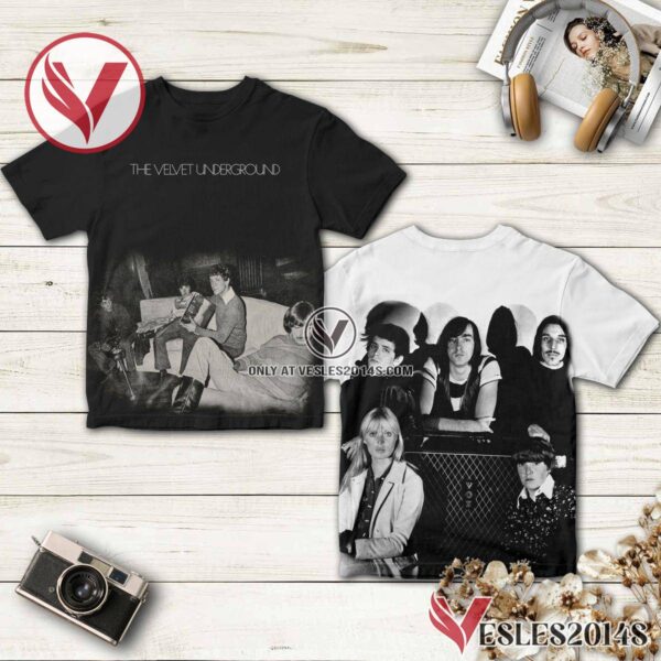 The Velvet Underground Self-titled Album Cover Shirt, Unique Gifts For Music Lovers - Vesles2014S