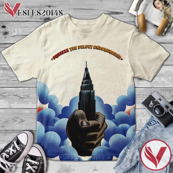 The Velvet Underground Squeeze Album Cover Shirt, Perfect Gifts For Music Lovers - Vesles2014S