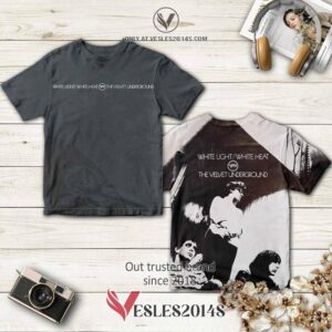 The Velvet Underground White Light White Heat Album 3D Shirt, Perfect Gifts For Music Lovers - Vesles2014S