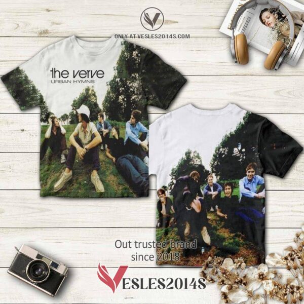The Verve Band Urban Hymns Album 3D T-Shirt, Perfect Gifts For Music Lovers - Vesles2014S