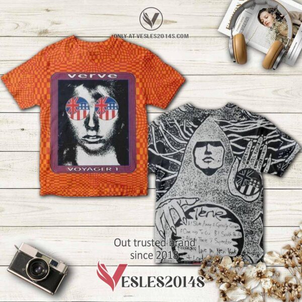 The Verve-Voyager 1 Album 3D Shirt, Perfect Gifts For Music Lovers - Vesles2014S