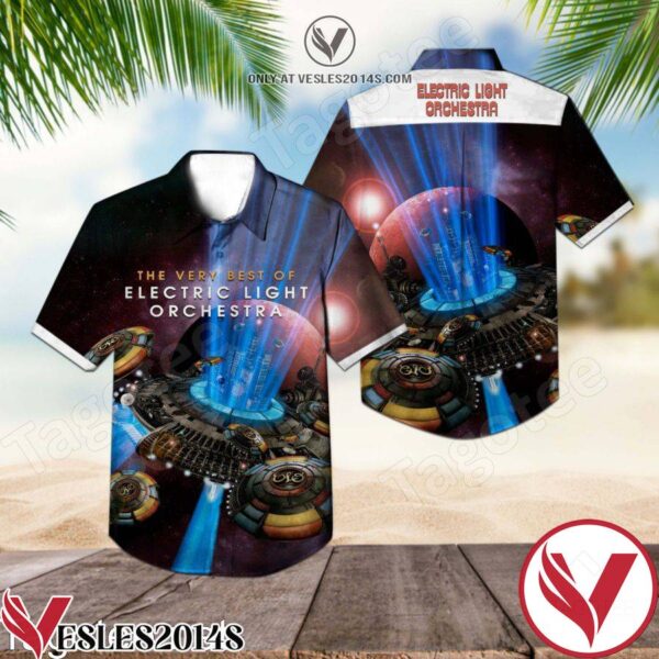The Very Best Of Electric Light Orchestra Hawaiian Shirt, Unique Gifts For Friends - Vesles2014S 1