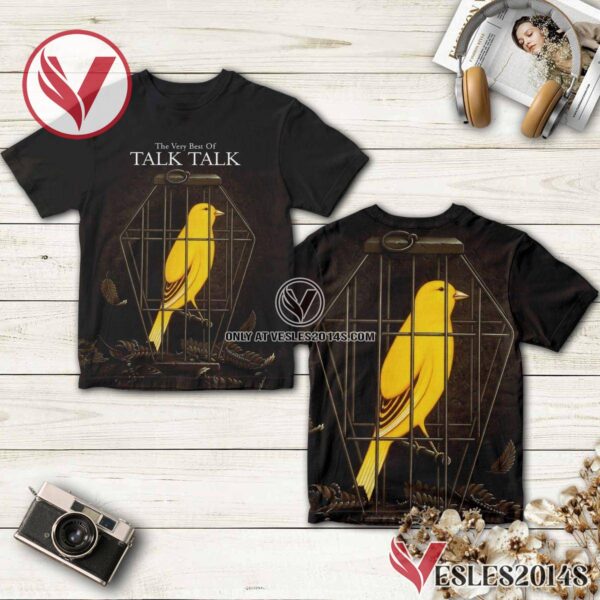 The Very Best Of Talk Talk Album Cover Shirt Style 2, Unique Gifts For Music Lovers - Vesles2014S