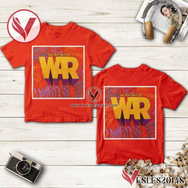 The Very Best Of War Compilation Album Shirt, Unique Gifts For Music Lovers - Vesles2014S