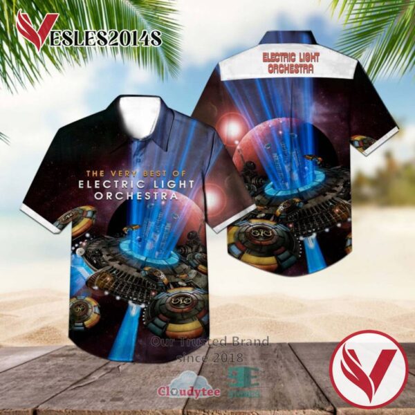 The Very Best of Electric Light Orchestra Hawaiian Casual Shirt, Best Gifts For Summer Vesles2014S 1