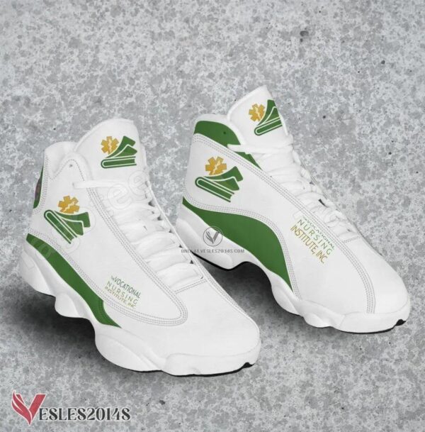 The Vocational Nursing Institute Inc Logo Air Jordan 13 Shoes, Best Sneaker Gifts For Fans - Vesles2014s