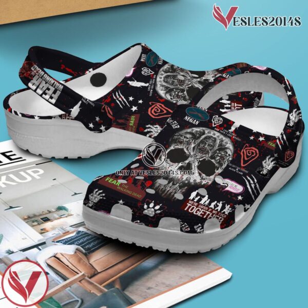 The Walking Dead Movie Crocs Crocband Clogs Shoes Comfortable For Men Women and Kids Style 2 - Vesles2014S 2
