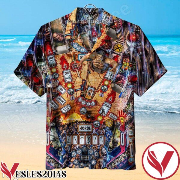 The Walking Dead Pinball Hawaiian Shirt, Unique Gifts For Friends - Vesles2014S 1