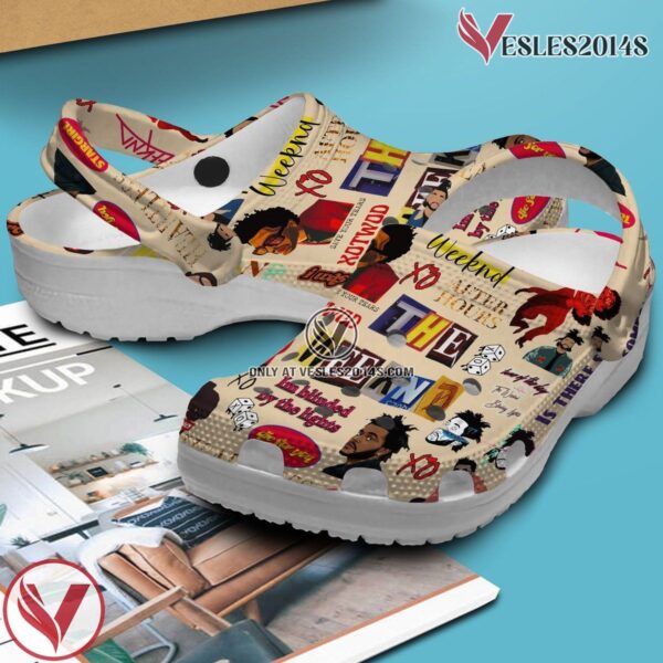 The Weeknd Music Crocs Crocband Clogs Shoes, Unique Gifts For Fans Style 1 - Vesles2014S 3
