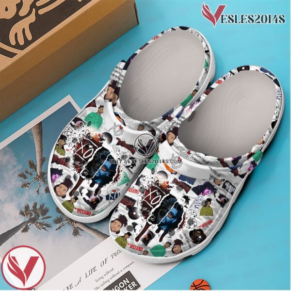The Weeknd Music Crocs Crocband Clogs Shoes, Unique Gifts For Fans Style 10 - Vesles2014S 2